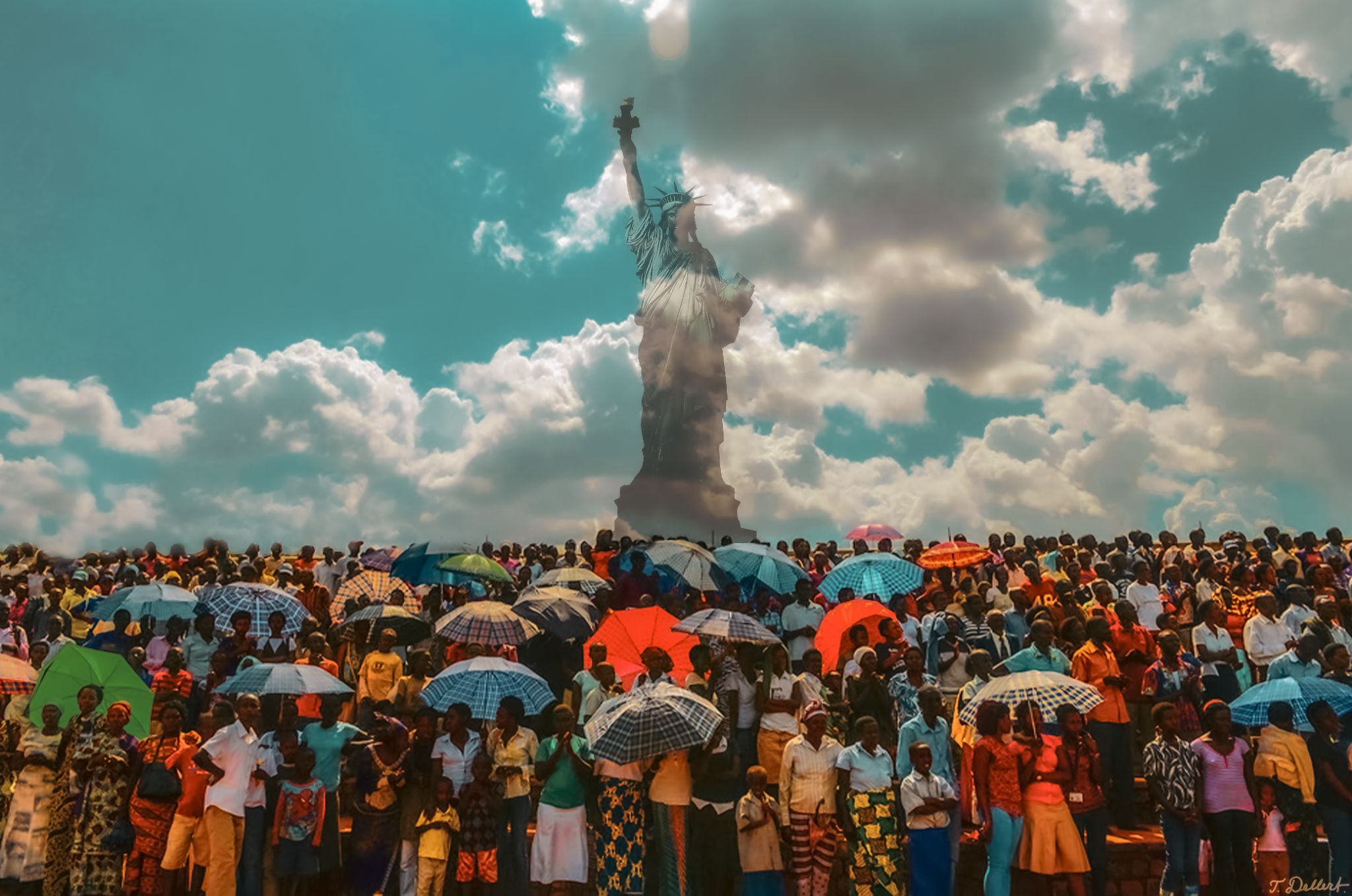 The dream of the land of Freedom